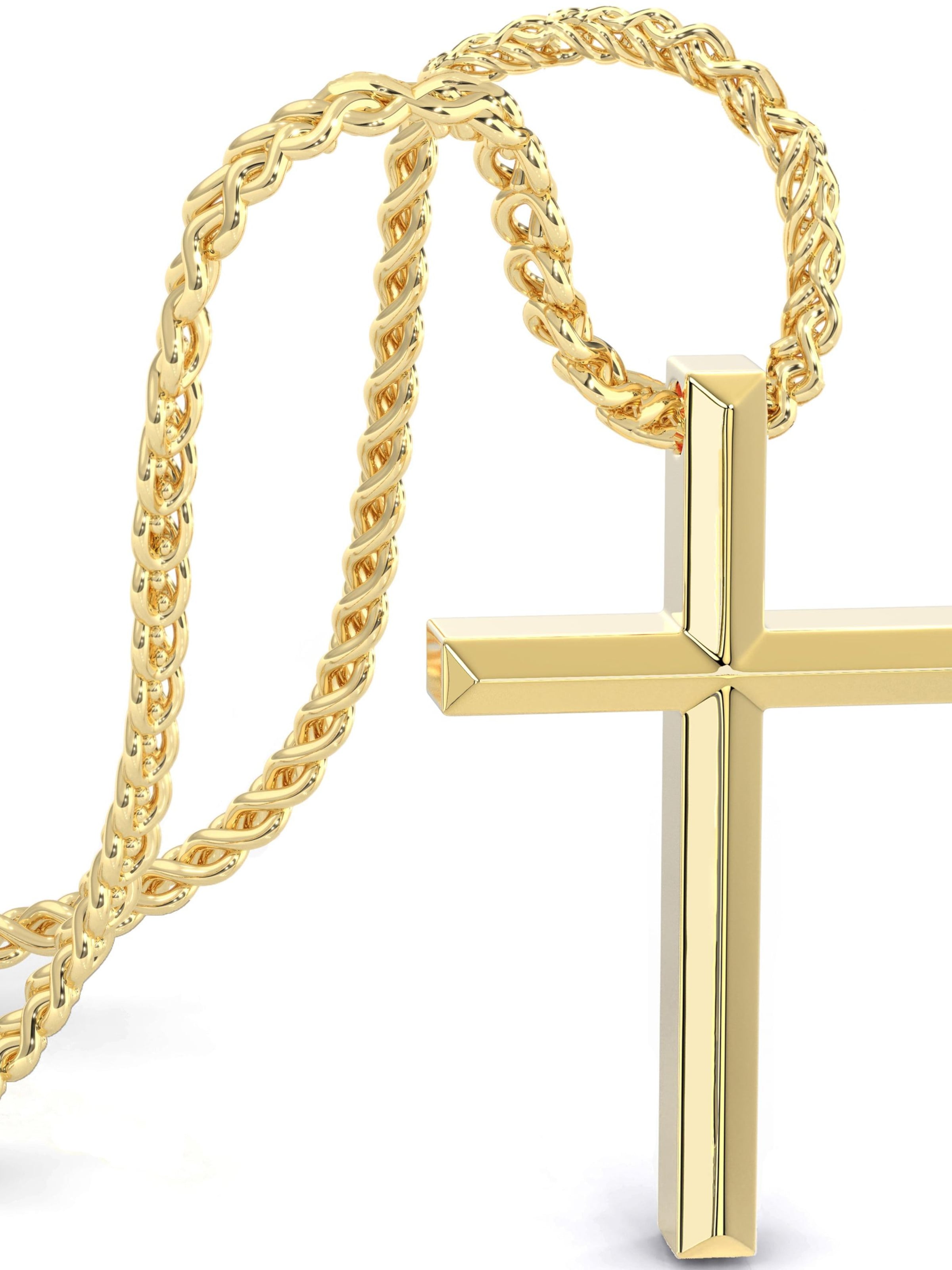 Chaîne 'Trust' SERASAR en or : devant