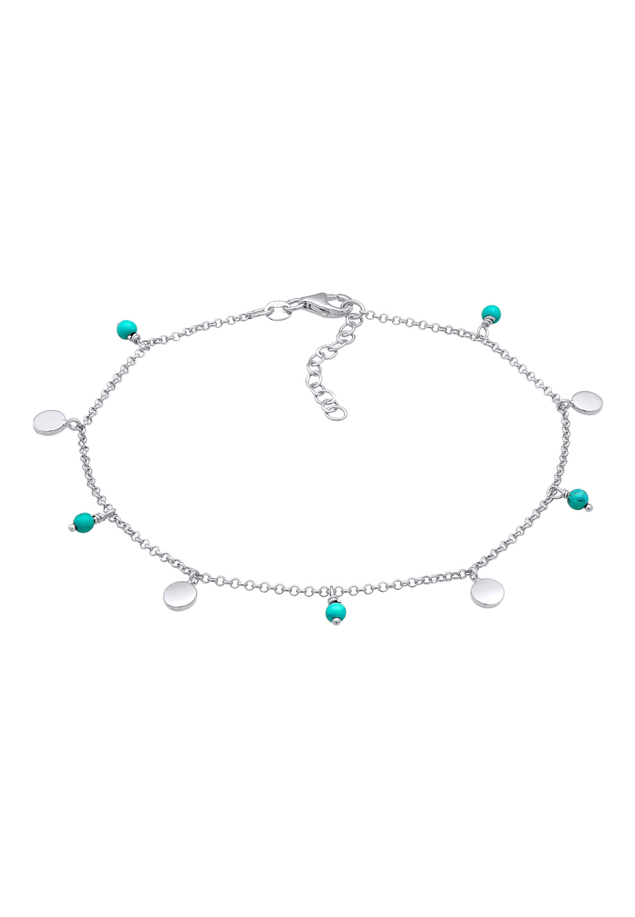 ELLI Lábékszerek 'Geo' - ezüst: elől