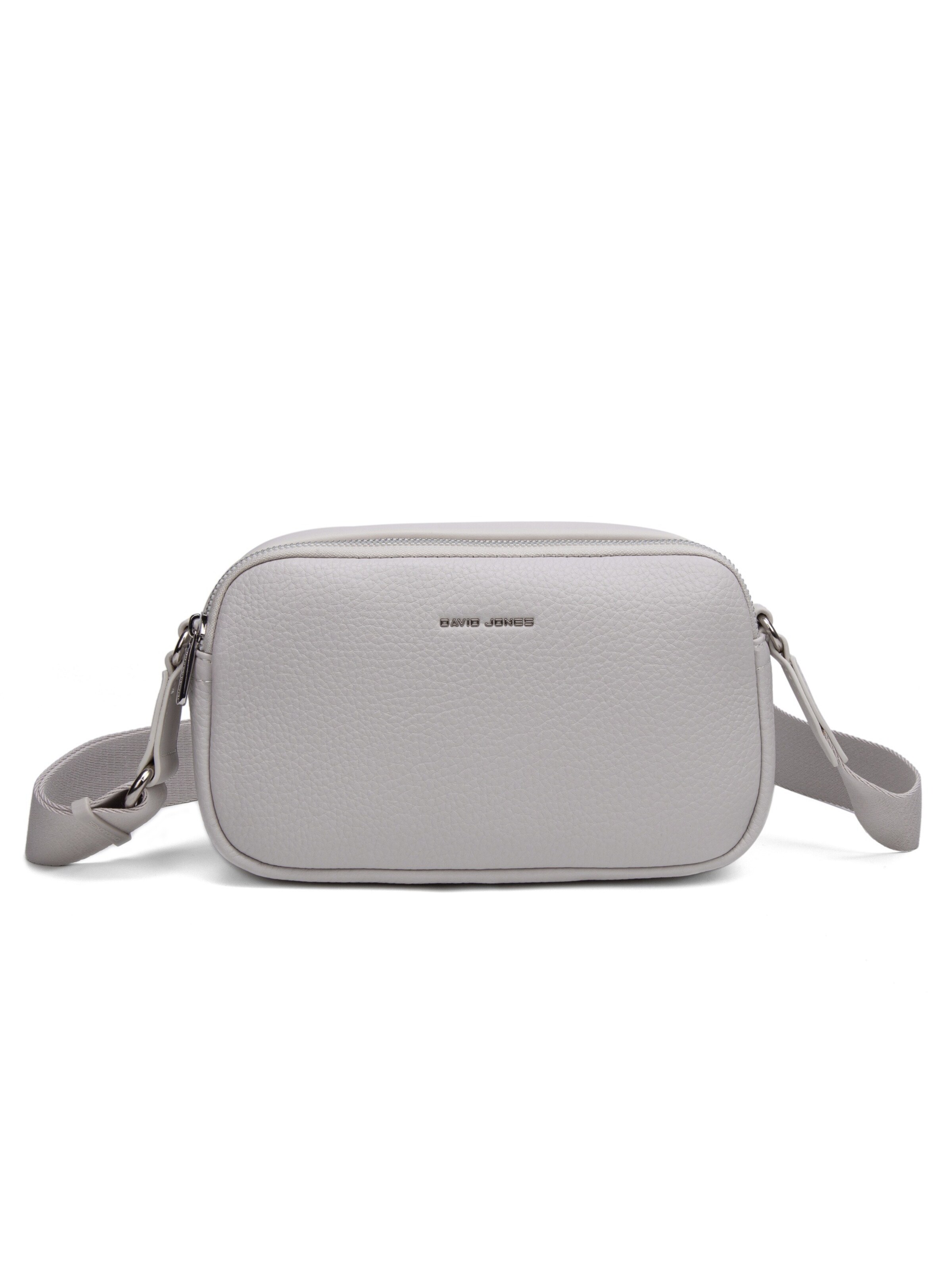 Borsa a tracolla 'Borsa a Tracolla David Jones Texture Grana Fine Doppio Scomparto' di David Jones in beige