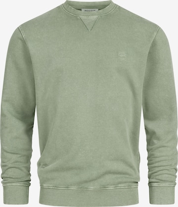 INDICODE JEANS Sports sweatshirt ' INElimah ' in Green: front