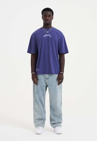 Ed Hardy T-Shirt in Blau