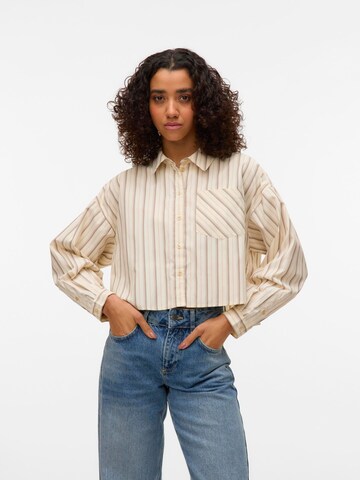 VERO MODA Bluse 'VMSia' i hvid: forside
