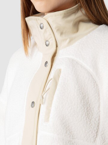 THE NORTH FACE Athletic fleece jacket 'CRAGMONT' in White