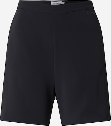 Calvin Klein Regular Pants in Black: front