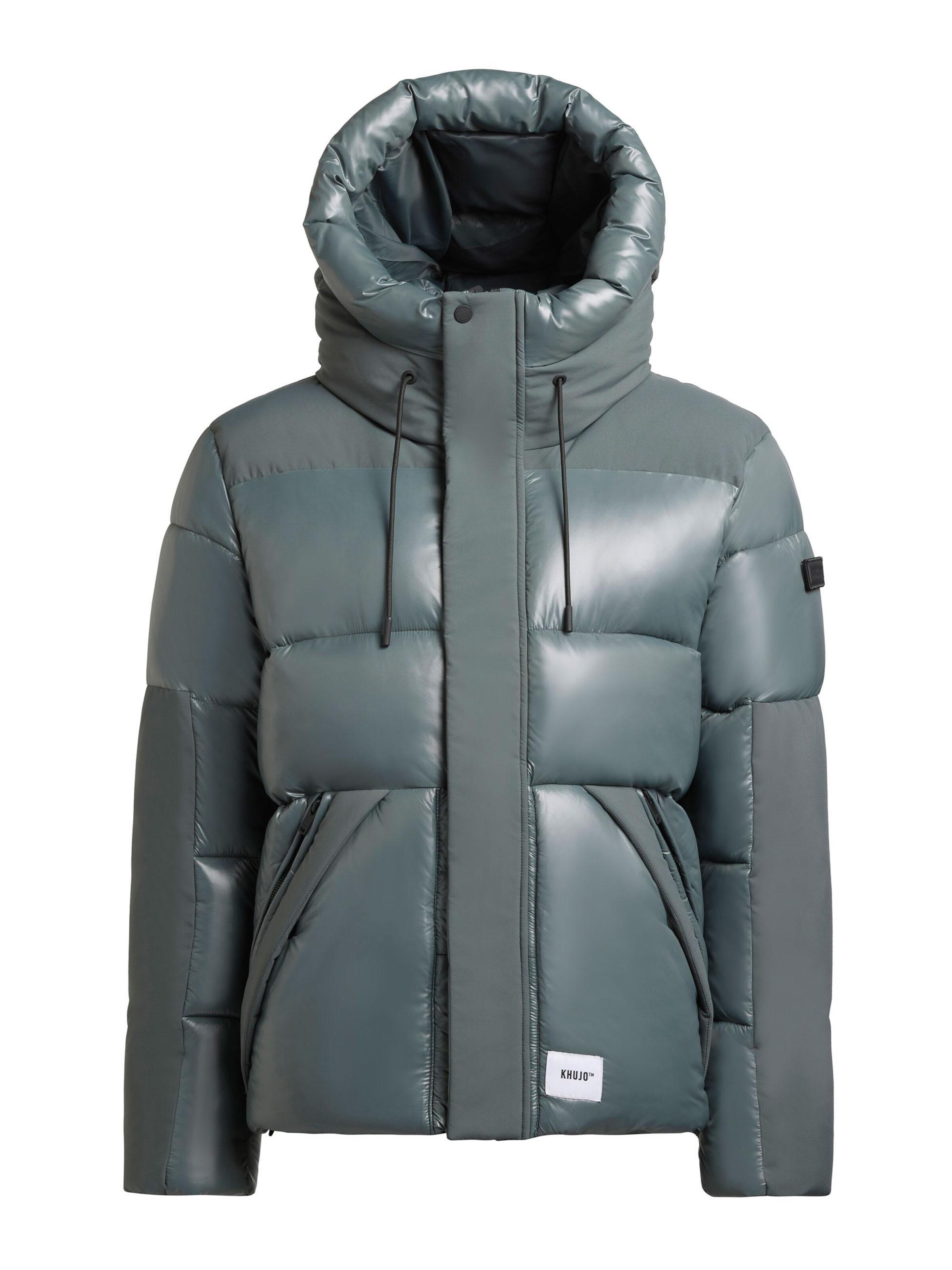Veste d’hiver 'Alst' khujo en vert : devant