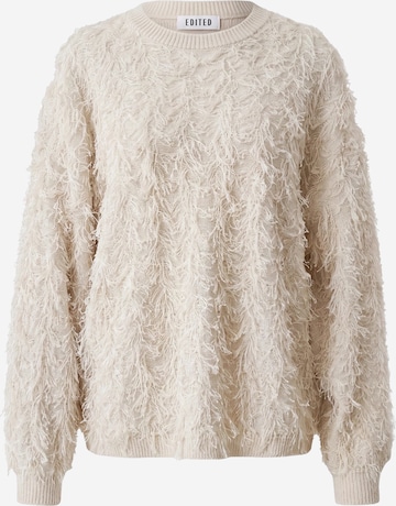 EDITED Sweater 'Bailee' in Beige: front