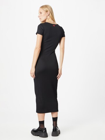 HUGO Red - Vestido 'Nalexi' em preto