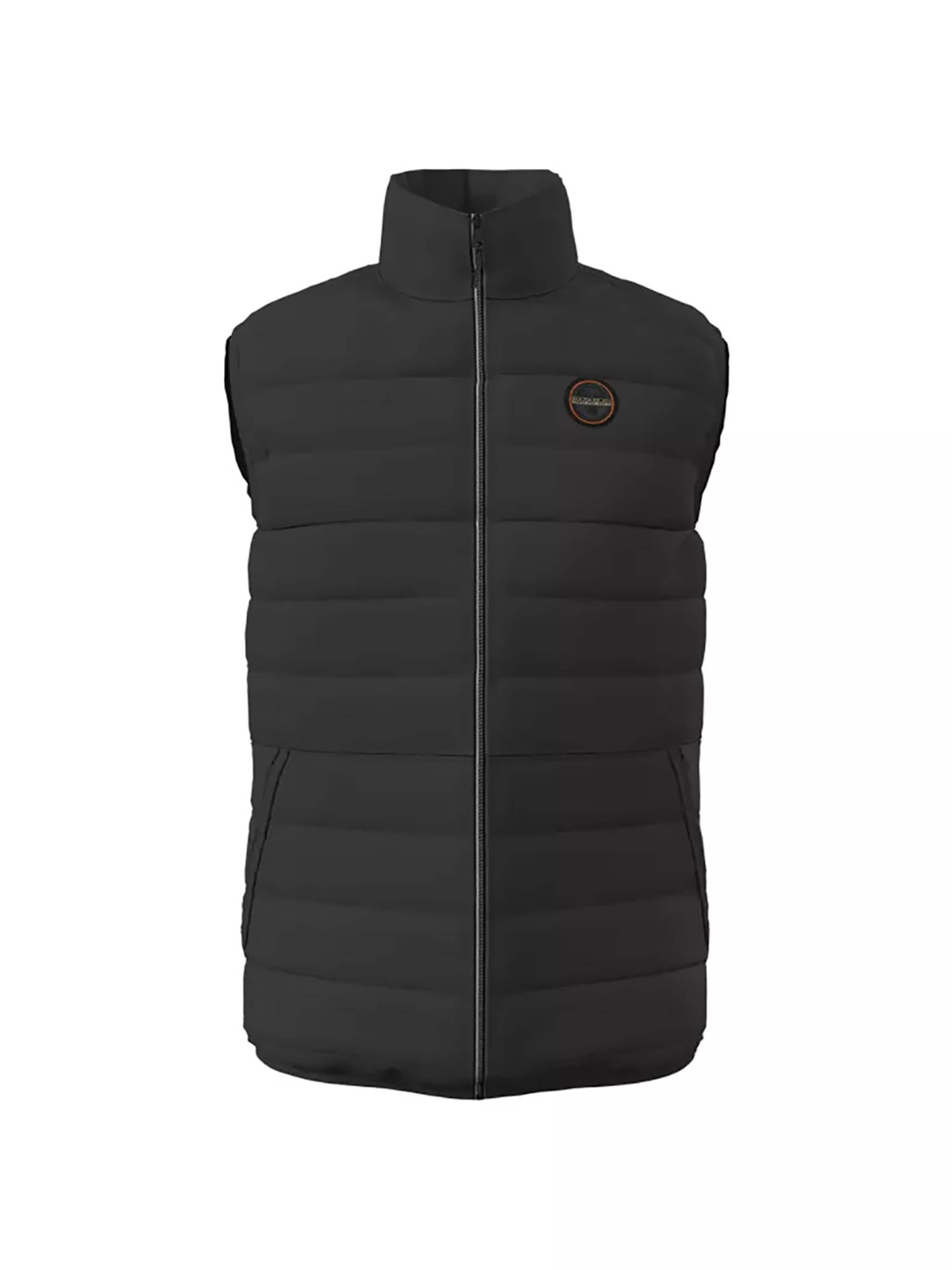 NAPAPIJRI Vest 'Acalmar' in Black: front