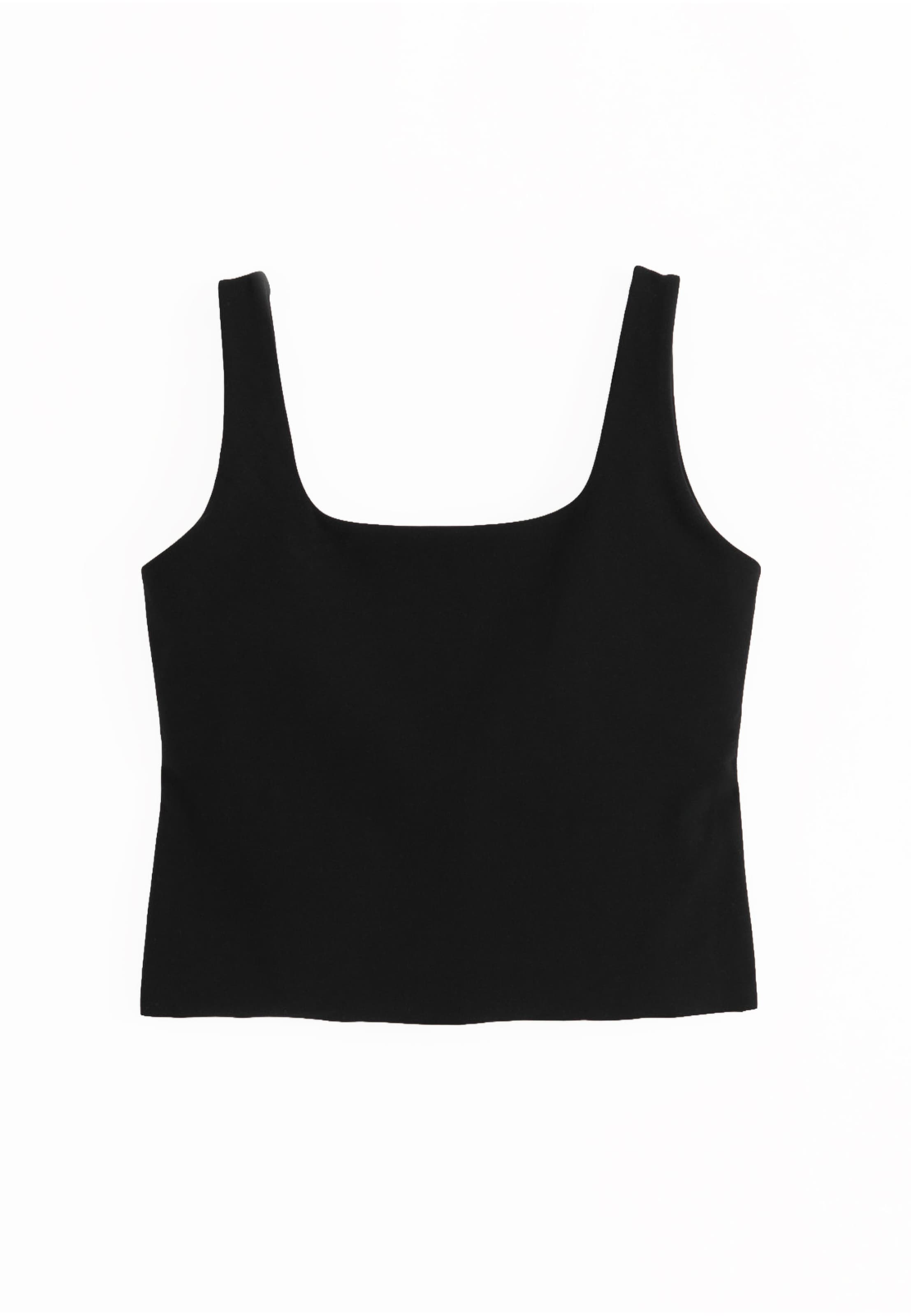 Sport top 'Sense' de la Aim'n pe negru: față