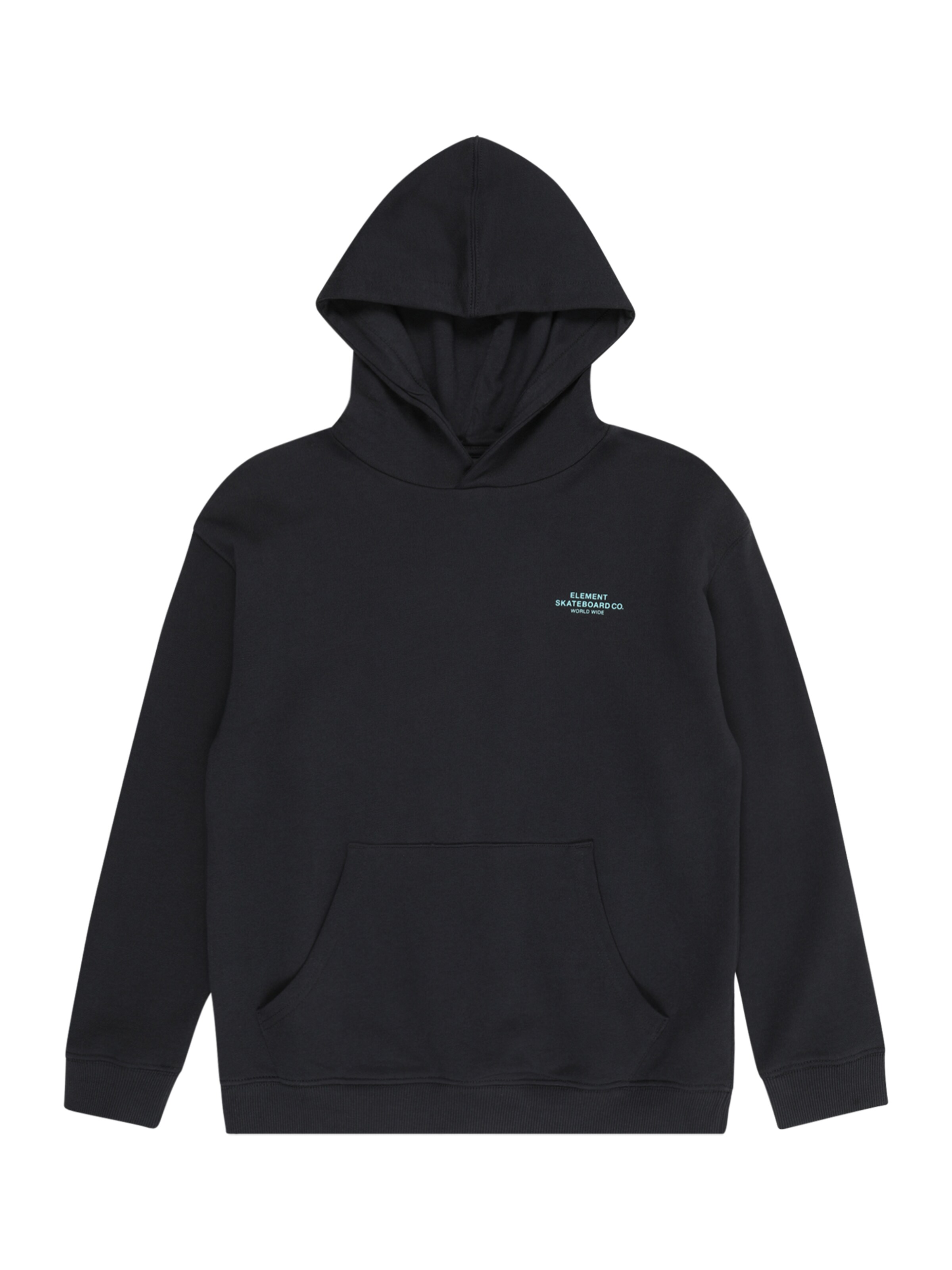 ELEMENT Sportovní mikina – černá: přední strana