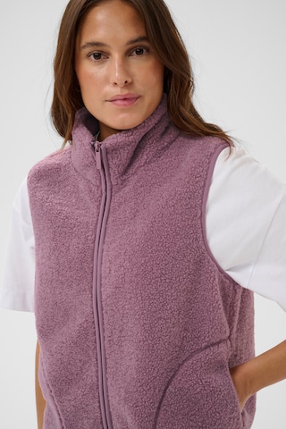 Kaffe Vest 'KAAlly' in Purple