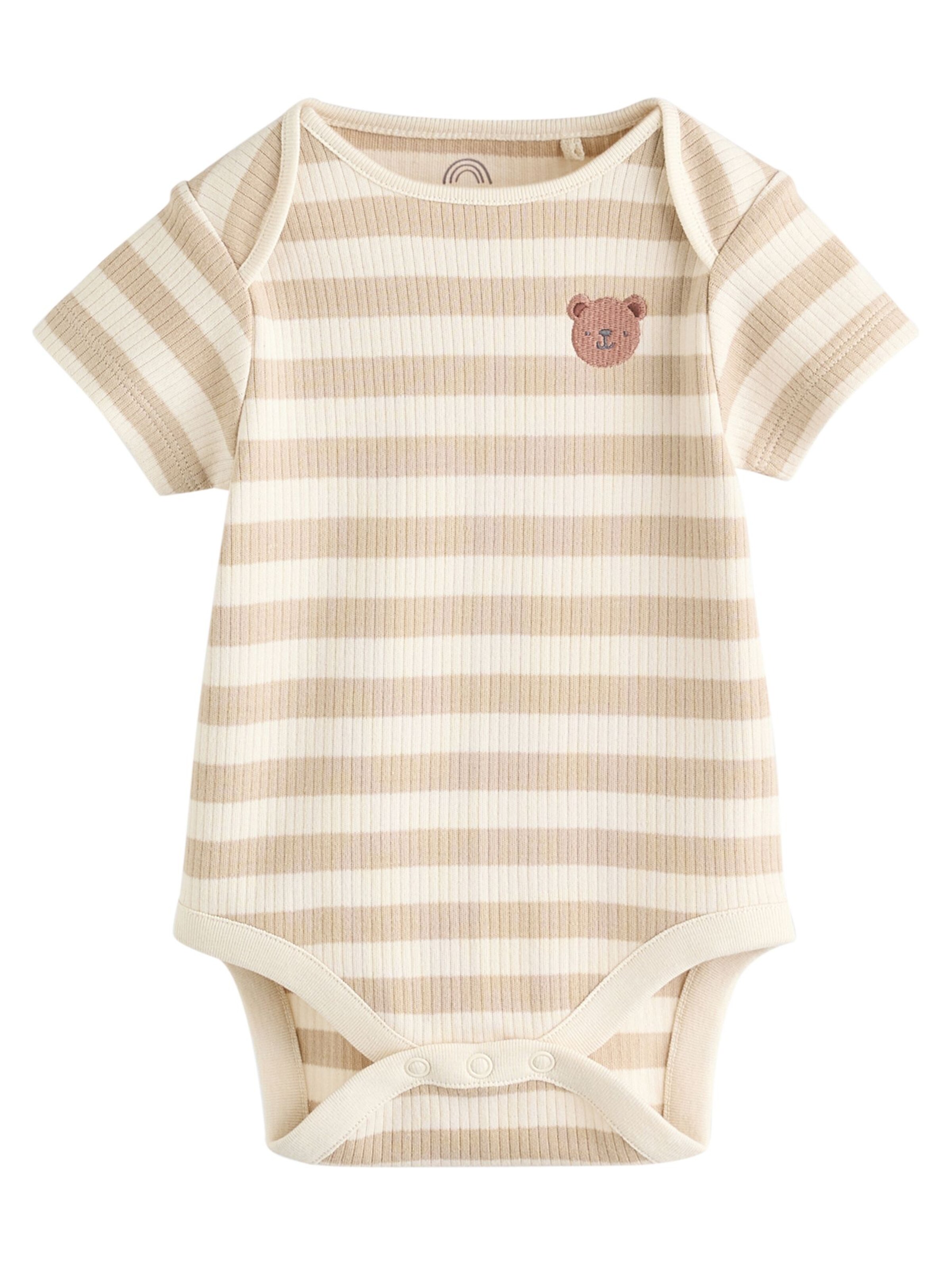 Next Ползунки/боди в Коричневый