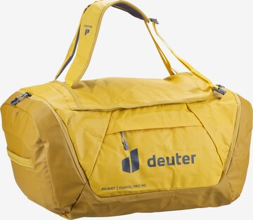 DEUTER Sports Bag in Yellow: front