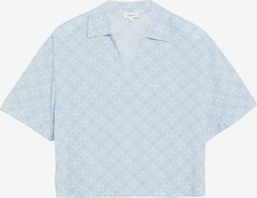 s.Oliver Bluse in Blau: Vorderseite