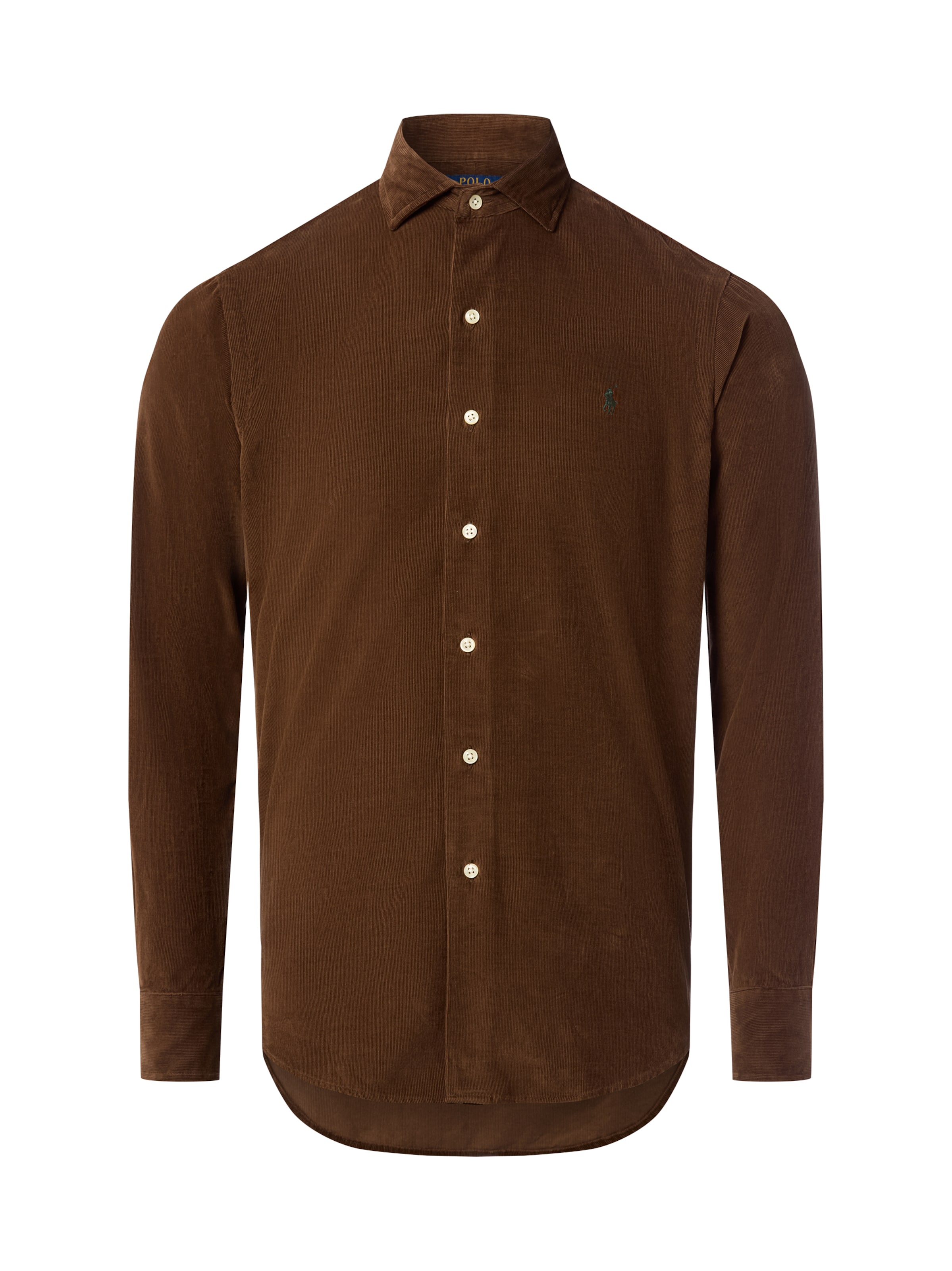 Polo Ralph Lauren Button Up Shirt in Brown: front