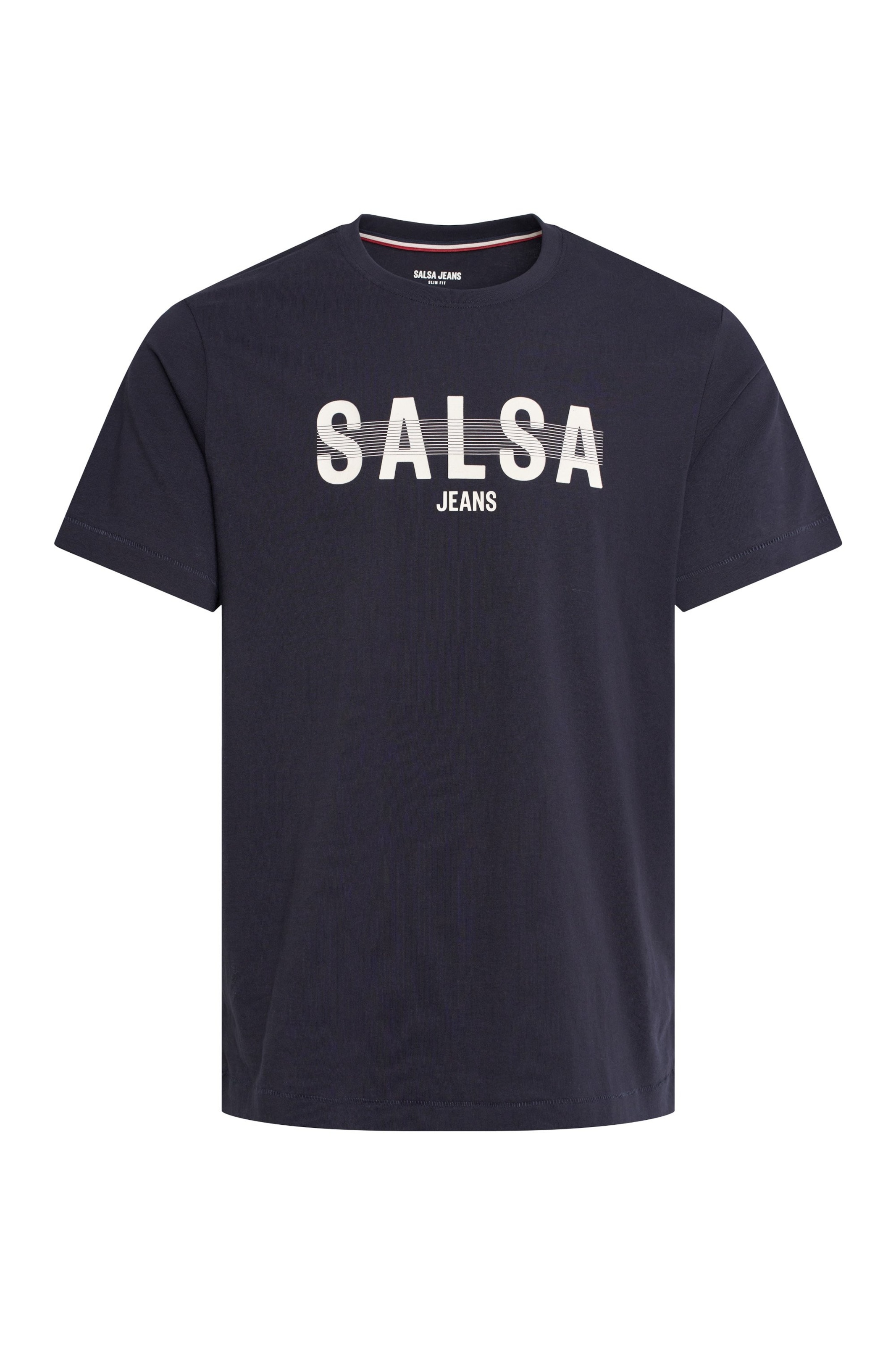T-Shirt Salsa Jeans en bleu : devant