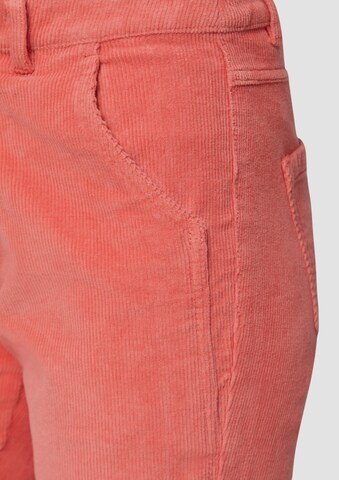 s.Oliver Slimfit Broek in Rood