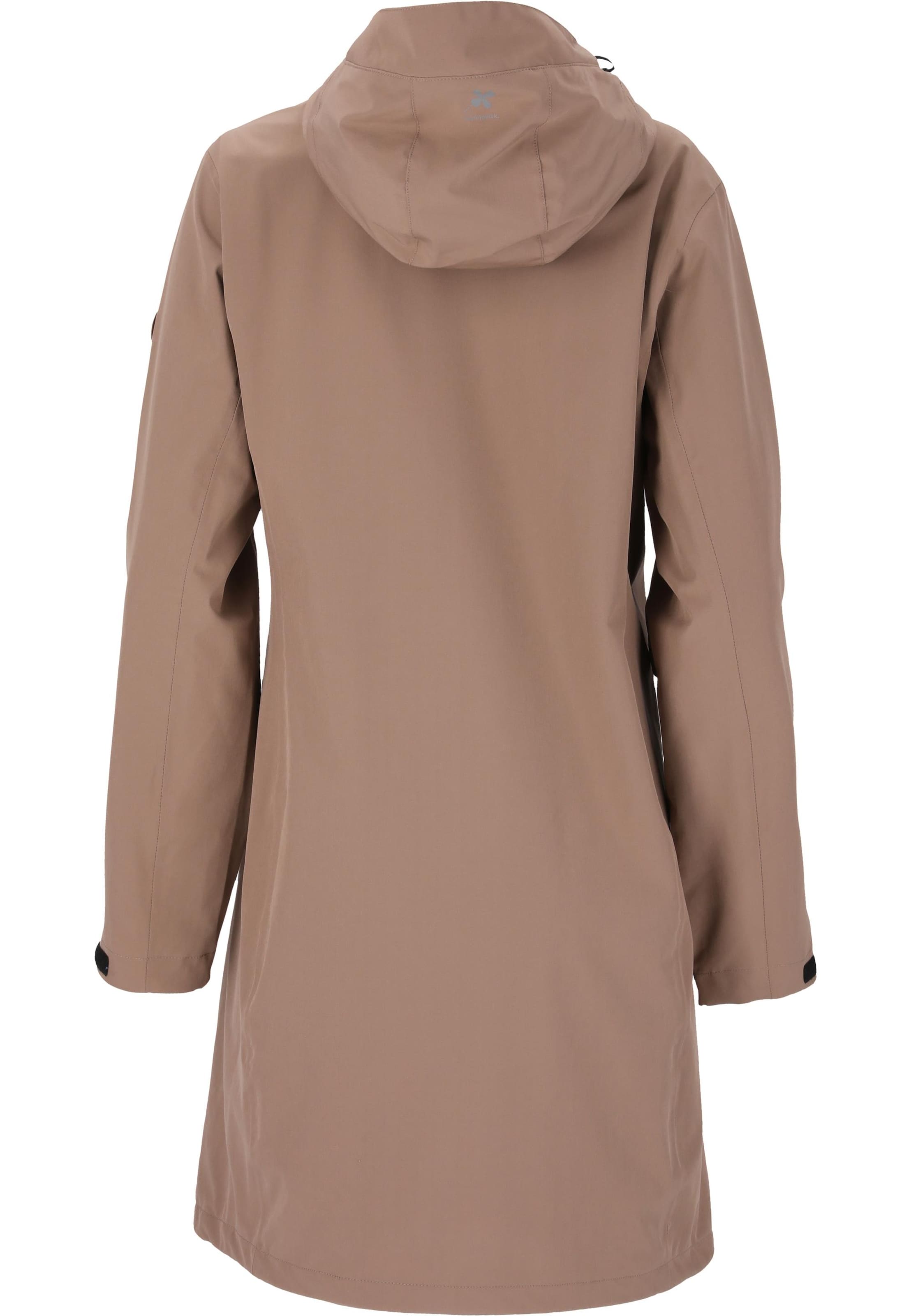 Gipfelglück Raincoat 'Marlies' in Brown