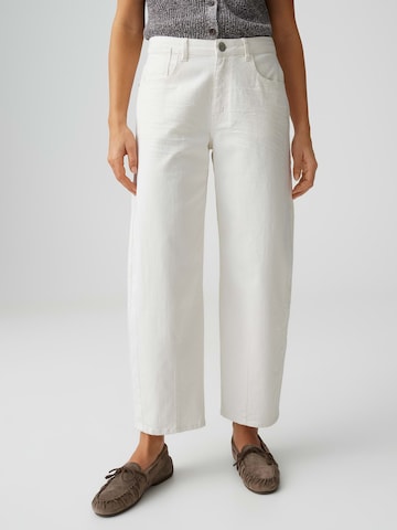 Barrel Jean 'Lissie Bold' OPUS en blanc : devant