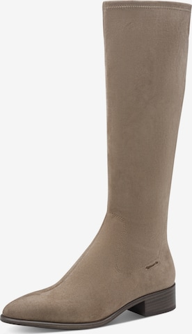 Bottes Tamaris en gris : devant