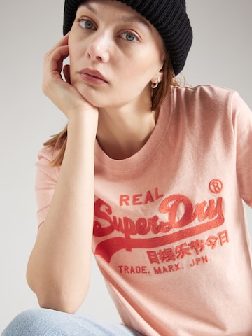 Maglietta di Superdry in rosa