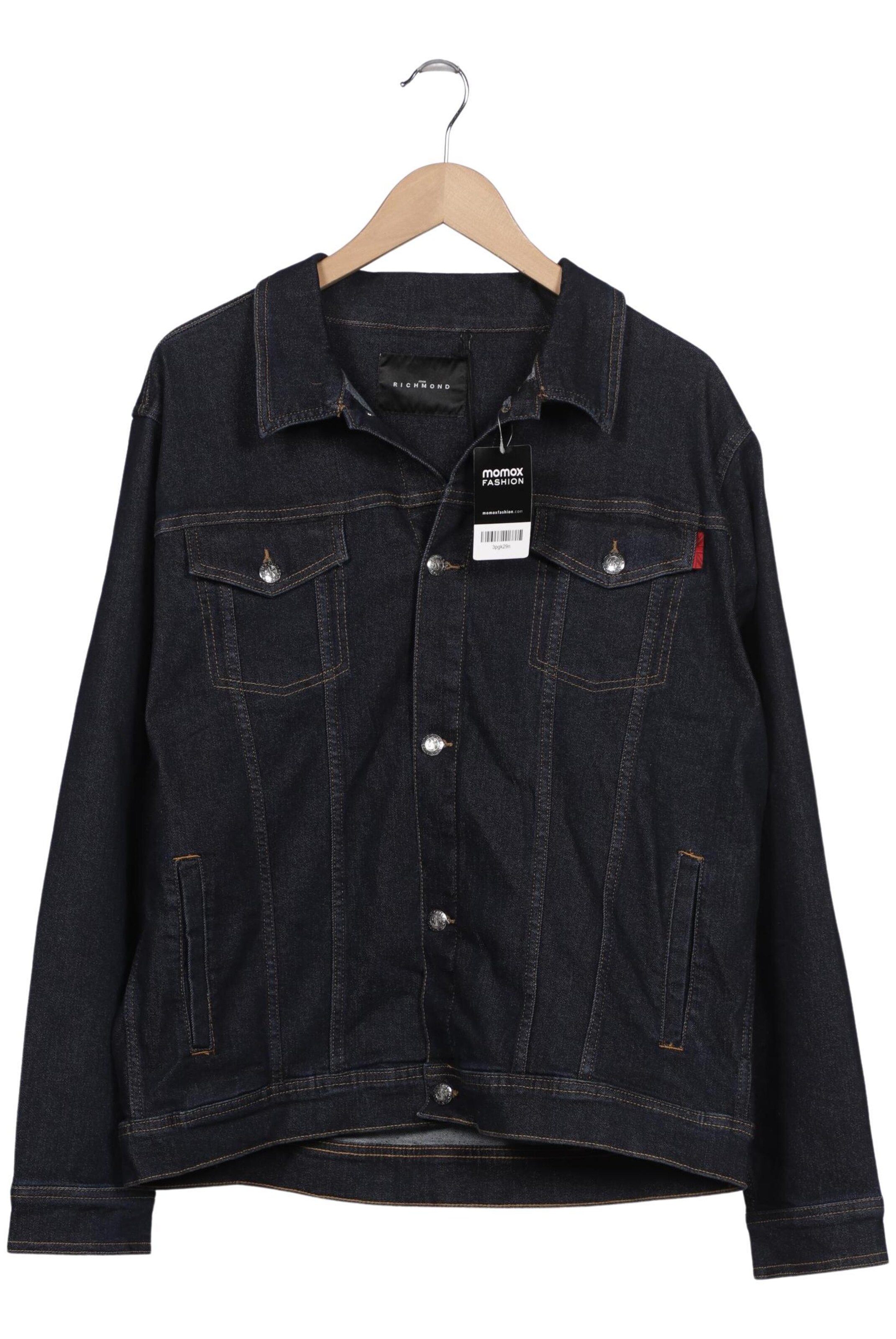 John Richmond Jacket & Coat in M in Blue: front