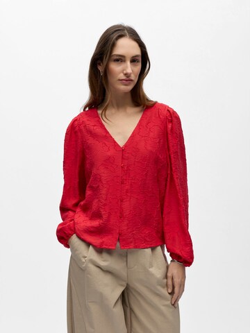 OBJECT - Blusa 'OBJAda' en rojo: frente