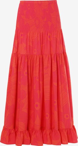 TATUUM Skirt 'EFIA' in Orange: front