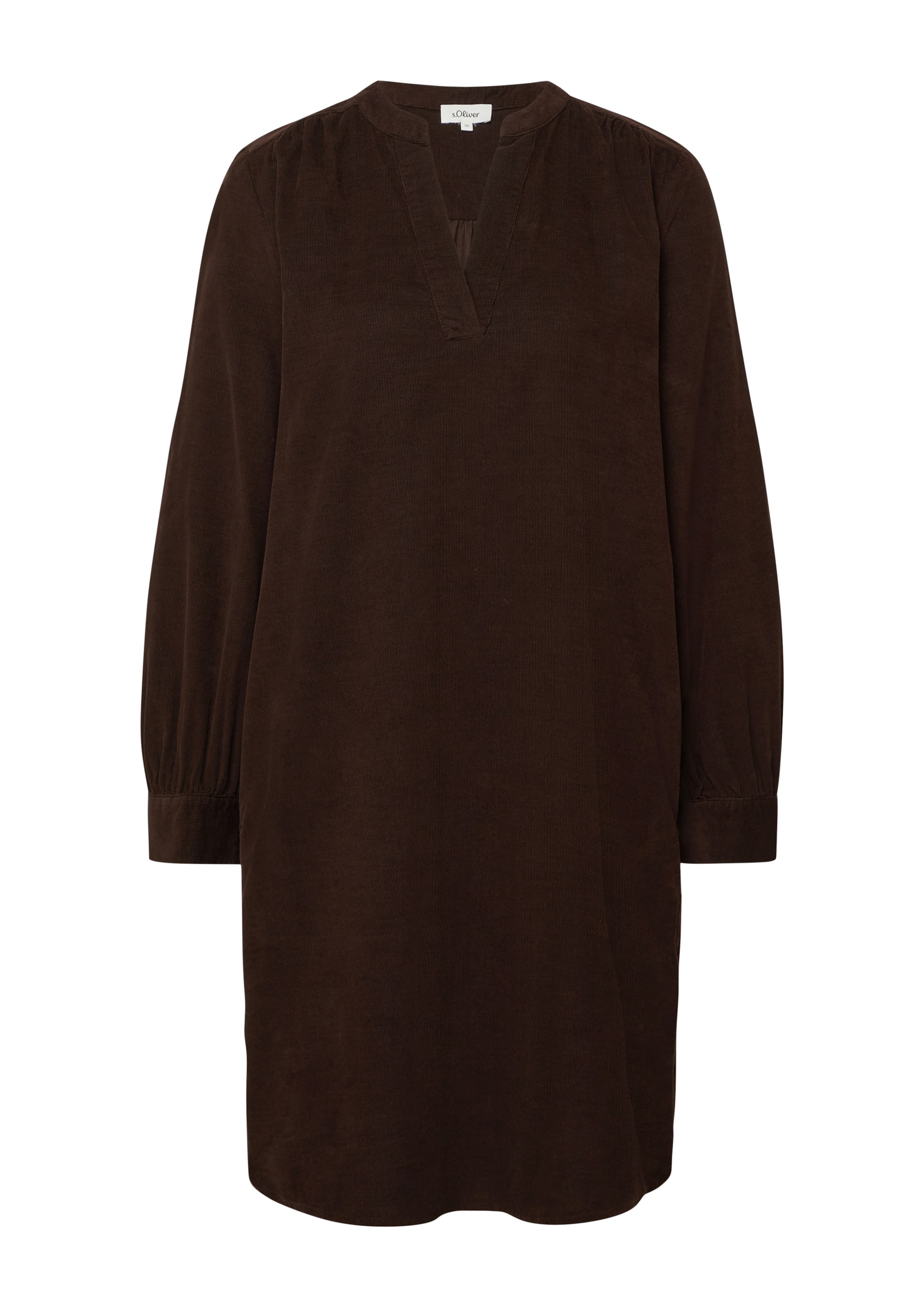 Robe-chemise s.Oliver en marron : devant