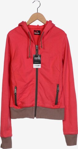 BENCH Sweatshirt & Zip-Up Hoodie in S in Pink: front