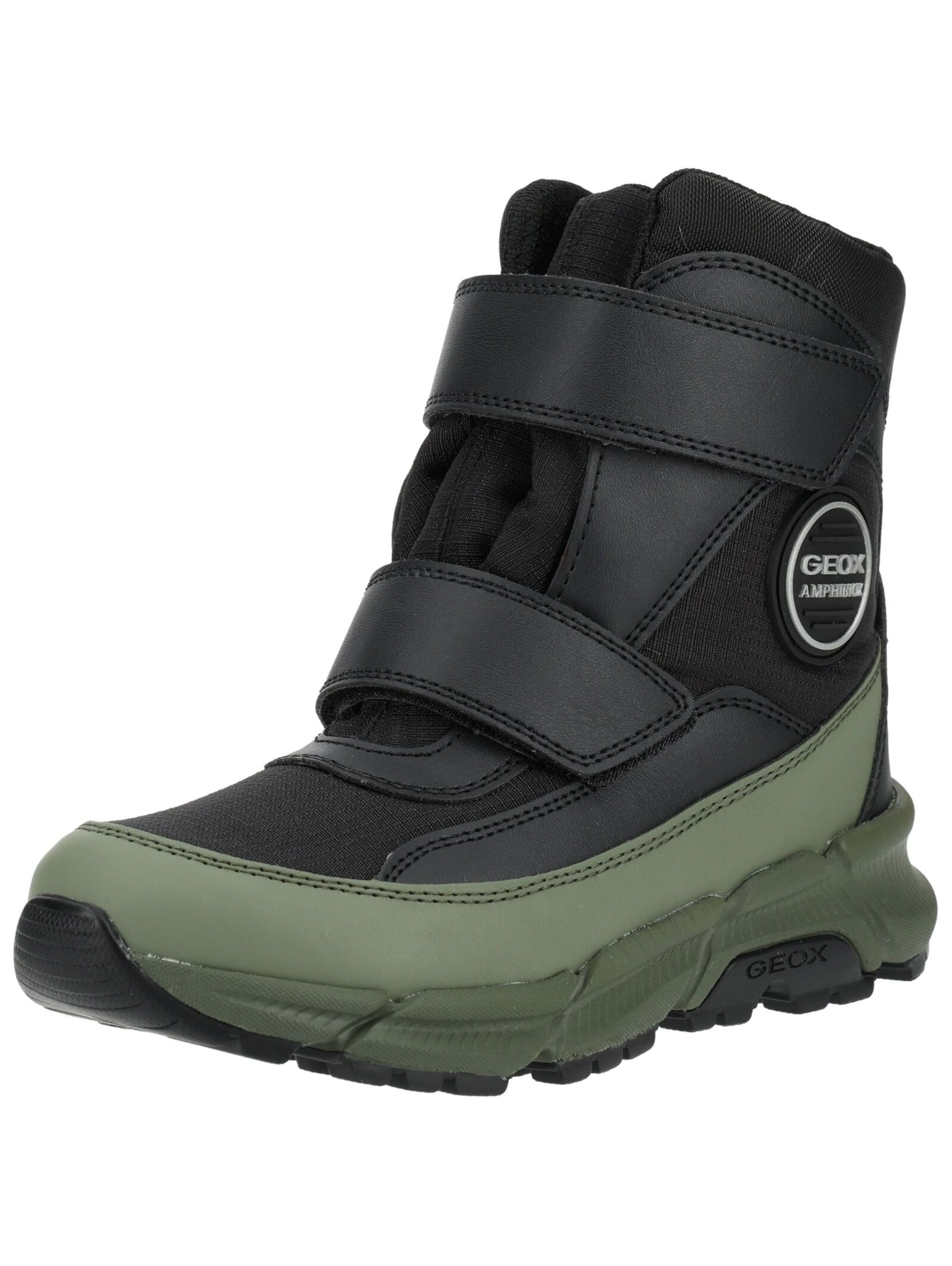 Boots da neve di GEOX in nero: frontale
