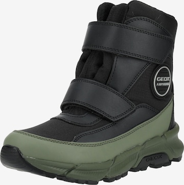 Boots da neve di GEOX in nero: frontale