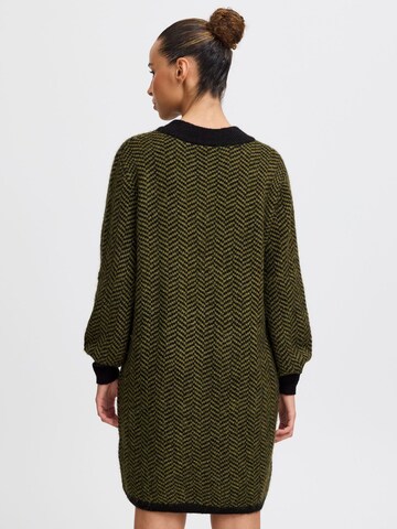 ICHI - Vestido de punto ' KAMARA ' en verde