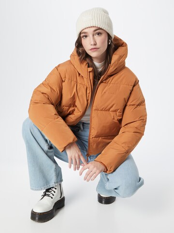 mazine Winter Jacket 'Dana' in Yellow