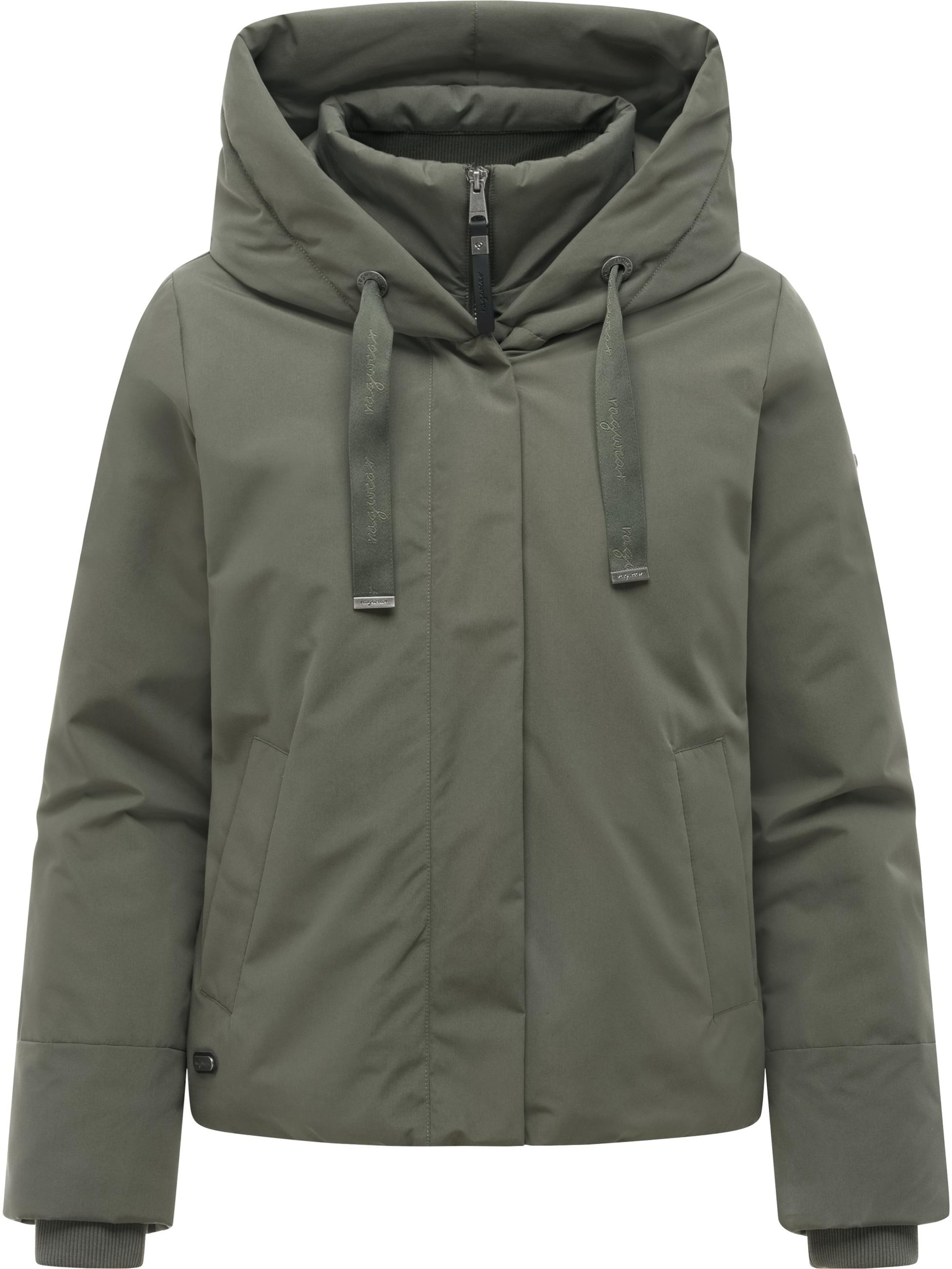 Giacca funzionale di Ragwear in verde: frontale