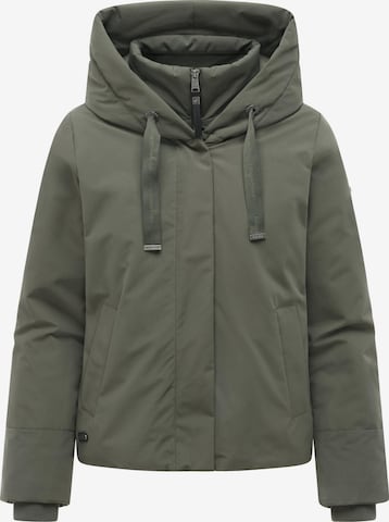 Giacca funzionale di Ragwear in verde: frontale