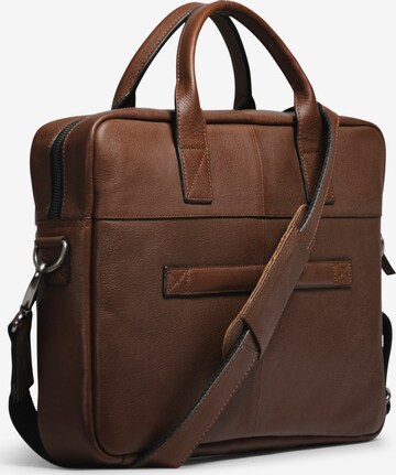 still Nordic Document Bag 'Clean Brief' in Brown