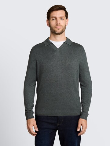 TOM TAILOR Trui in Groen: voorkant