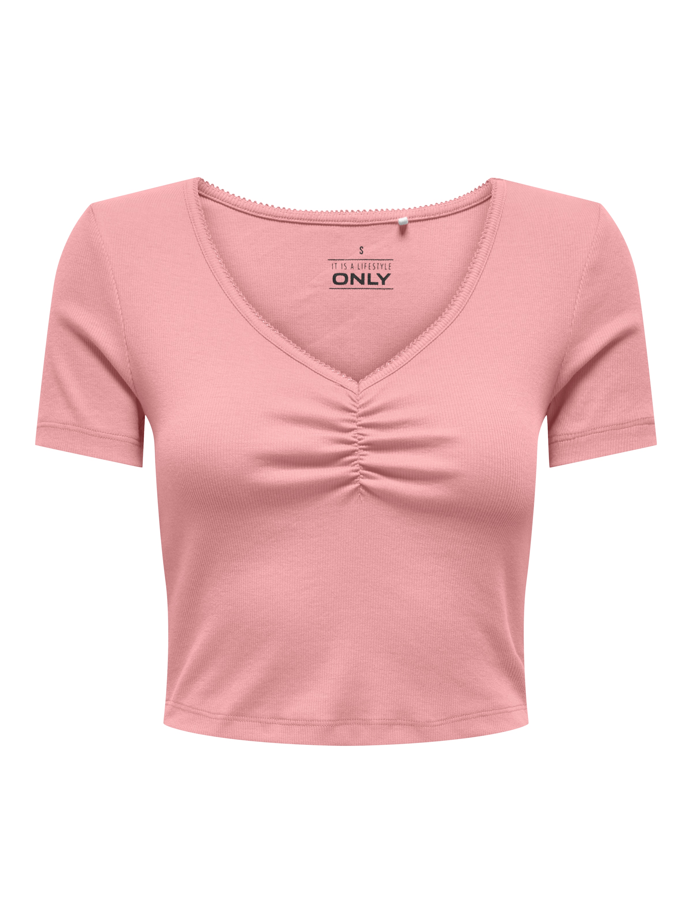 ONLY Shirt in Pink: front