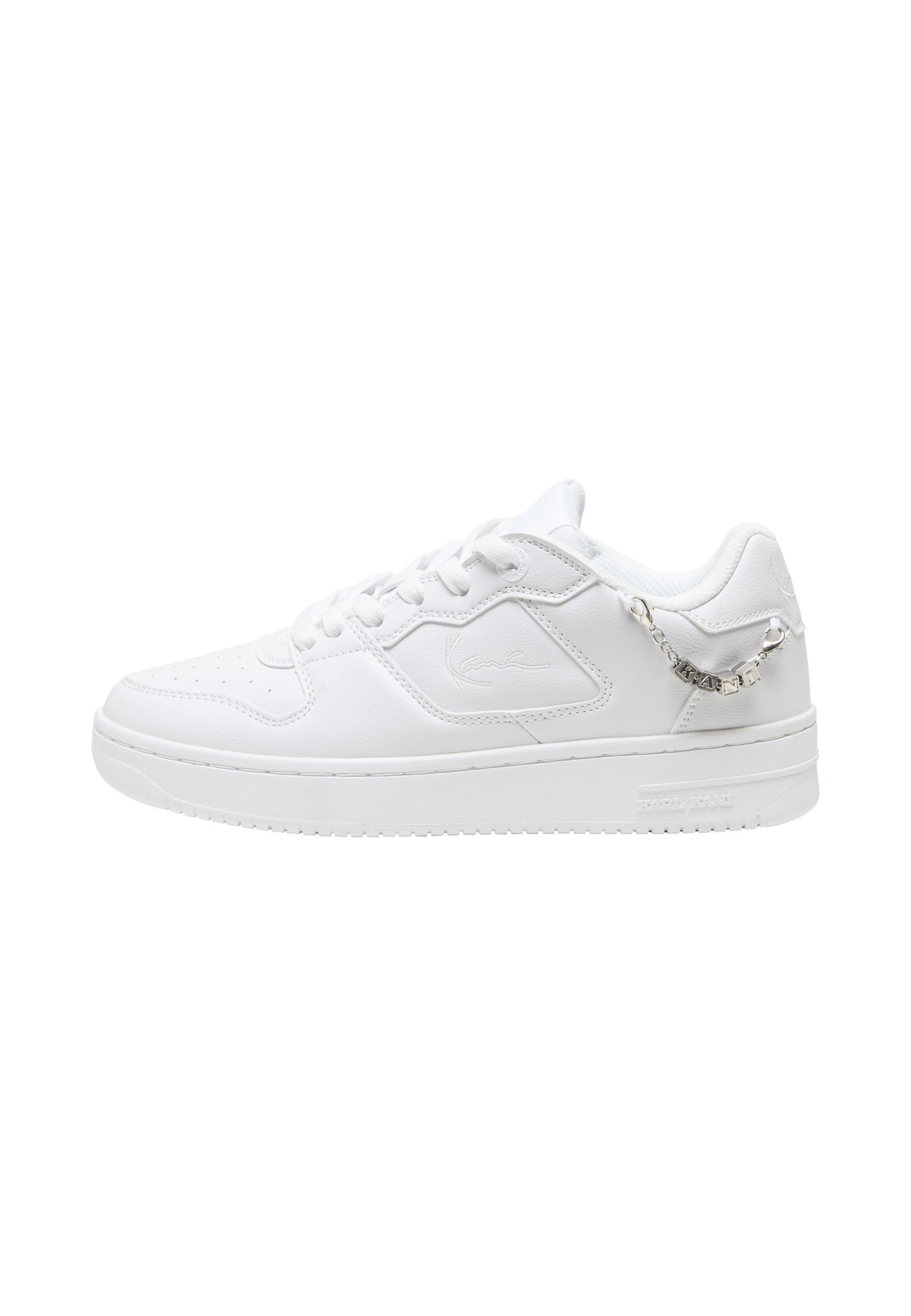Karl Kani Sneakers in Wit: voorkant