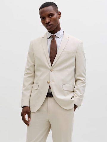 Slim fit Sacou Business 'JPRBLAMARTIN' de la JACK & JONES pe bej: față