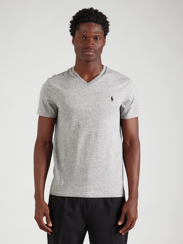 T-Shirt Polo Ralph Lauren en gris : devant