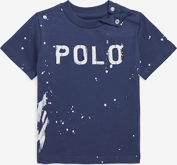 T-Shirt Polo Ralph Lauren en bleu : devant