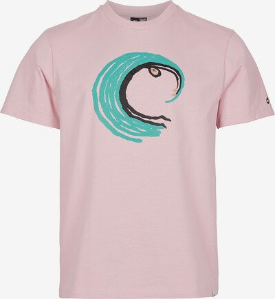 O'NEILL T-Shirt 'Pacific Ocean' in türkis / nachtblau / rosa, Produktansicht