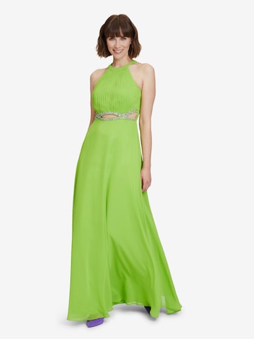 Robe de soirée Vera Mont en vert : devant