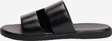 Mule Ombre en noir : devant
