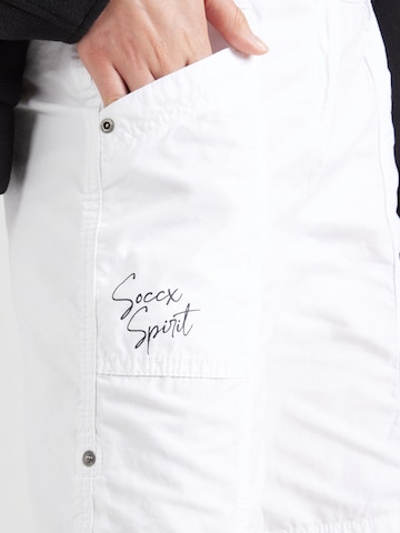 Soccx Regular Broek in Wit