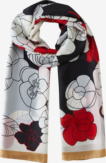 19V69 ITALIA Scarf 'Etole de soie Fiore Rosso' in One Size in Mixed colours, Item view
