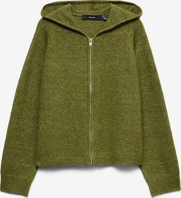 VERO MODA - Casaco de malha 'VMBESTI' em verde: frente