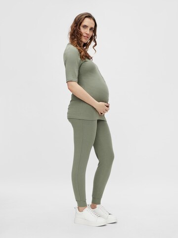 MAMALICIOUS Tapered Broek 'Neda' in Groen